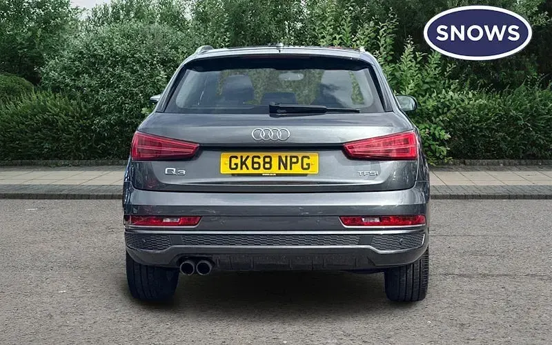 Used Audi Q3 S-Line 150 HP (110 kW) 2018 Grey SUV