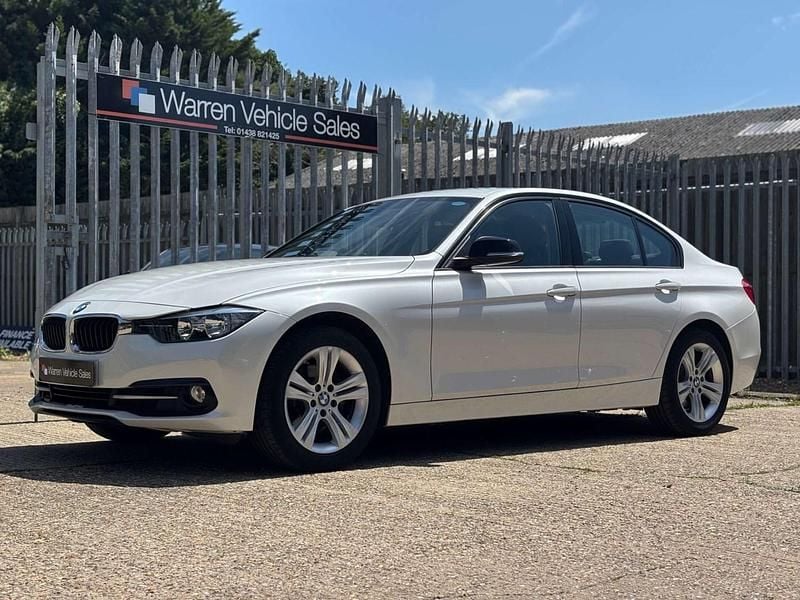 White Used 2017 BMW 320 Sport Line Sedan | £13,995 (Super price) - Image 1/4