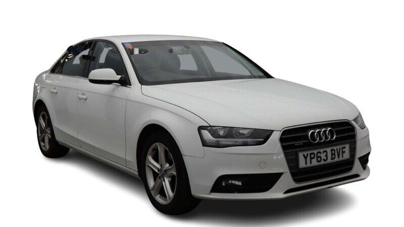 White Used 2013 Audi A4 Advanced Sedan | £7,380 (Fair price) - Image 1/4