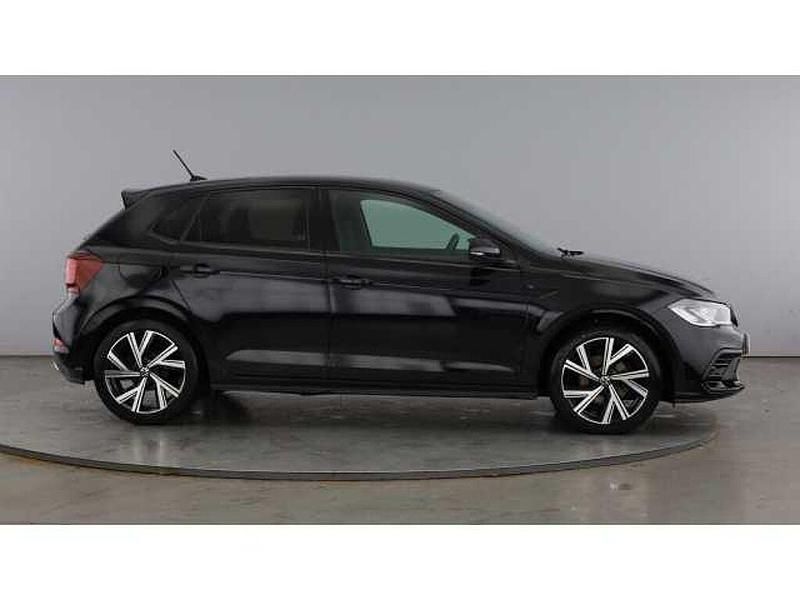 Used VW Polo R-line 110 HP (80 kW) 2022 Black Hatchback
