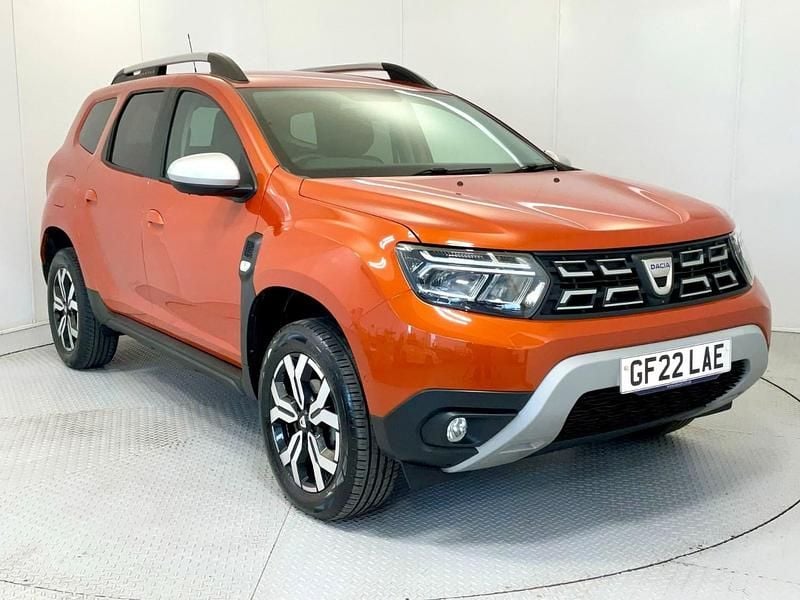 Orange Used 2022 Dacia Duster Prestige SUV | £12,495 (Fair price) - Image 1/4