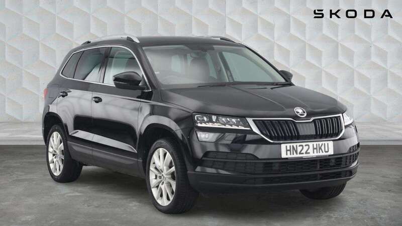 Black Used 2022 Skoda Karoq SE L SUV | £19,765 (Fair price) - Image 1/4