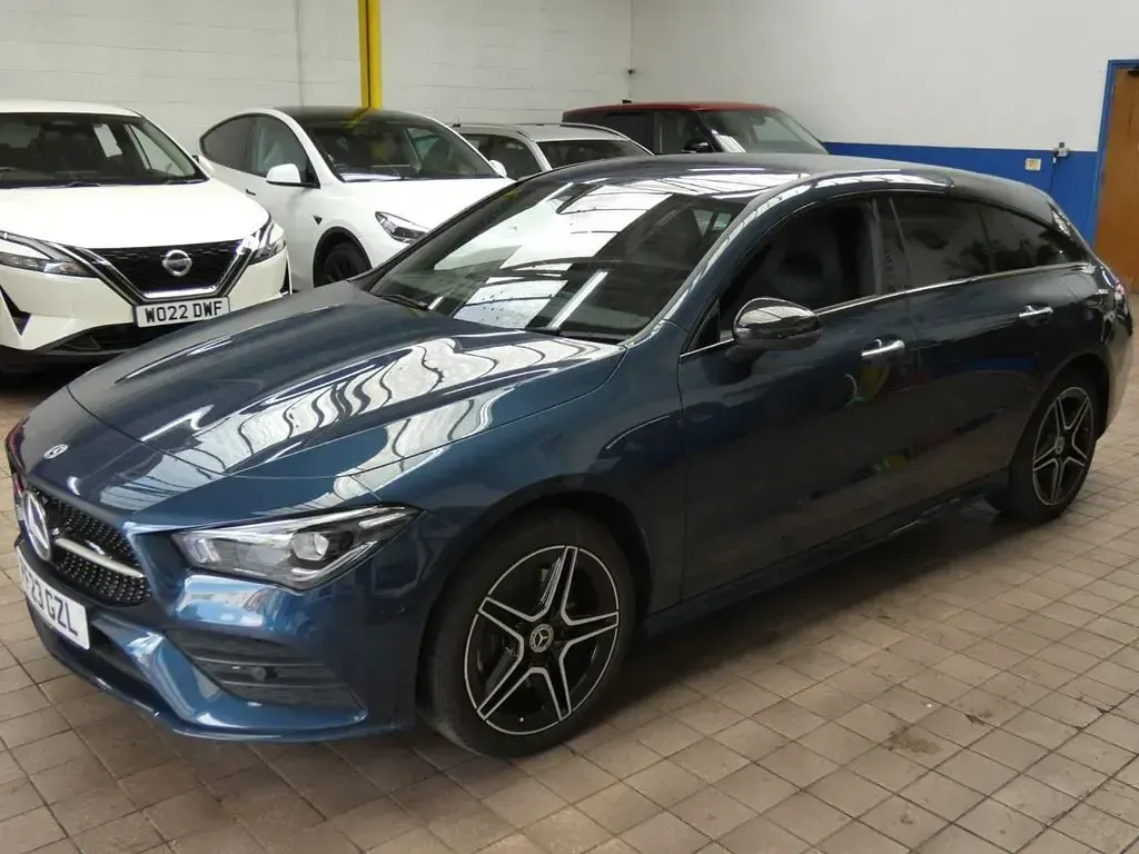 Used Mercedes CLA250 AMG Line Premium 2023 Blue Coupe