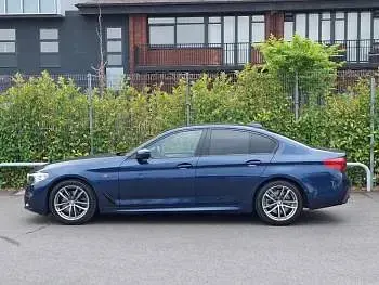 Used BMW 520 M Sport 184 HP (135 kW) 2019 Blue Sedan