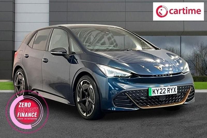 Used Cupra Born 150 kW (204 HP) 2022 Blue Hatchback
