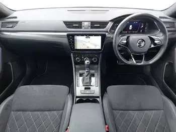 Used Skoda Superb SportlinePlus 190 HP (139 kW) 2023 Silver Estate