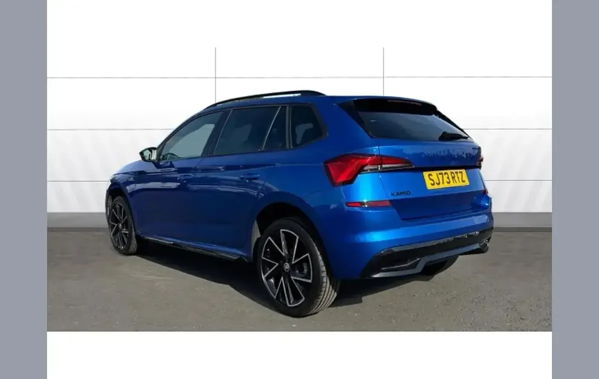 Used Skoda Kamiq Monte Carlo 150 HP (110 kW) 2023 Blue SUV