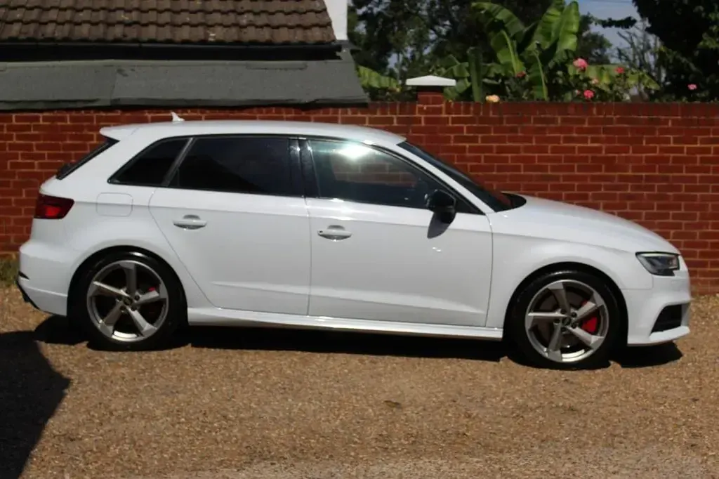 Used Audi S3 Sportback Black Edition 2018 White Hatchback