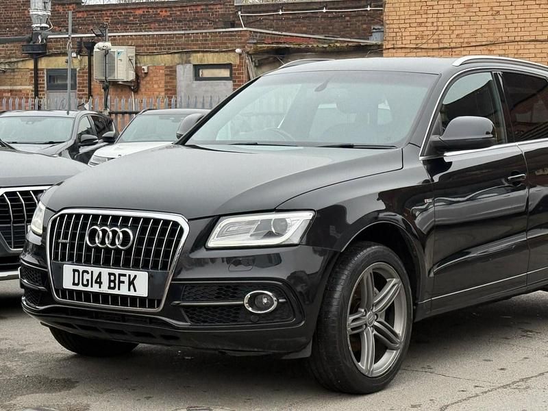 Used Audi Q5 S-line plus 177 HP (130 kW) 2014 Black SUV