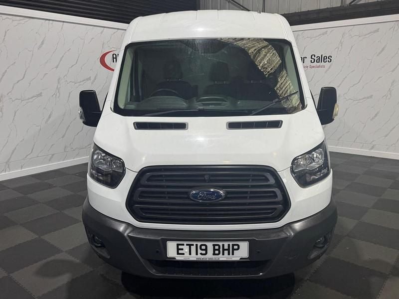 Used Ford Transit 130 HP (95 kW) 2019 White Van