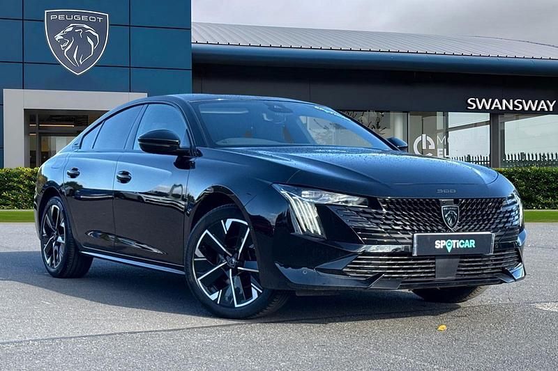 Black Used 2024 Peugeot 508 GT Hatchback | £23,995 (Expensive) - Image 1/4