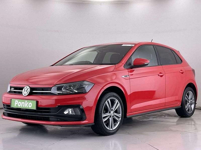 Used VW Polo R-line 2018 Red Hatchback