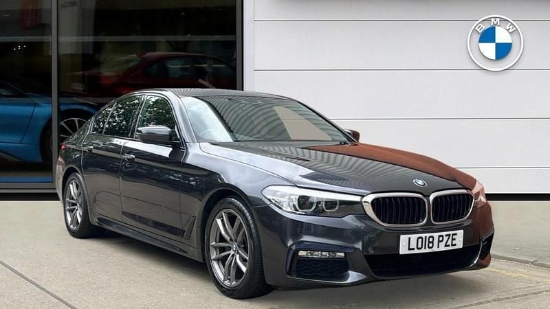 Grey Used 2018 BMW 520 M Sport | £16,700 (Fair price) - Image 1/4