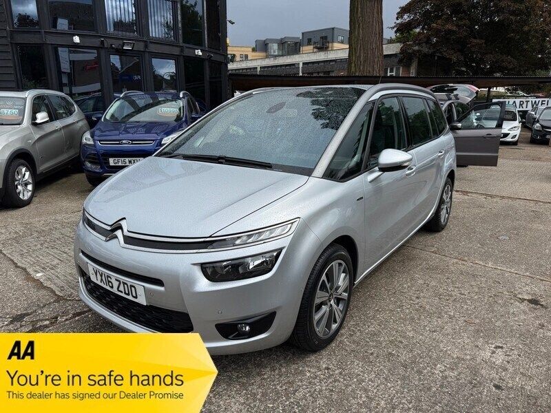 Silver Used 2016 Citroën Grand C4 Picasso Exclusive MPV | £8,950 (Fair price) - Image 1/3