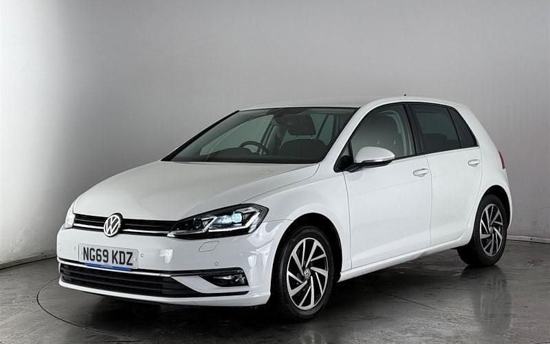 Used VW Golf VII Edition 150 HP (110 kW) 2020 White Hatchback