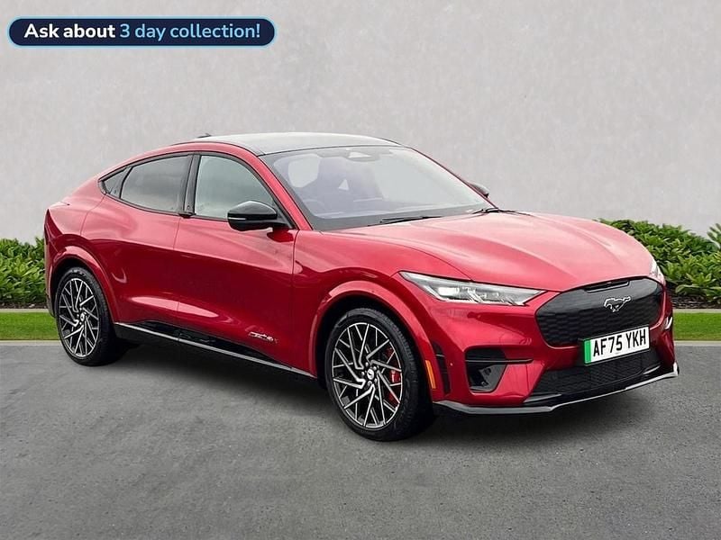 New Ford Mustang Extended Range 487 HP (358 kW) 2025 Red Hatchback