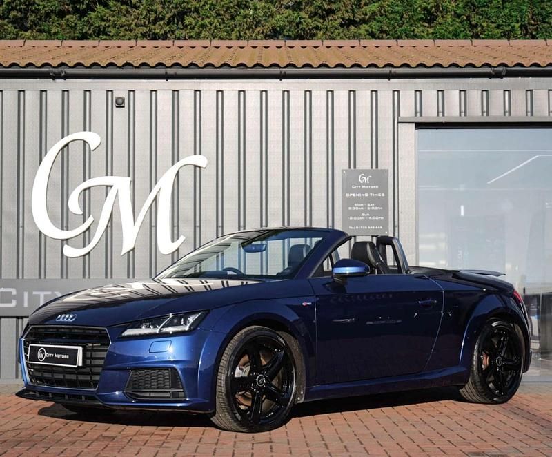 Blue Used 2016 Audi TTS S-Line Cabriolet | £12,790 (Fair price) - Image 1/4