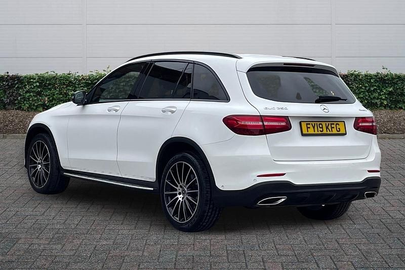 Used Mercedes GLC250 AMG 2019 White Estate