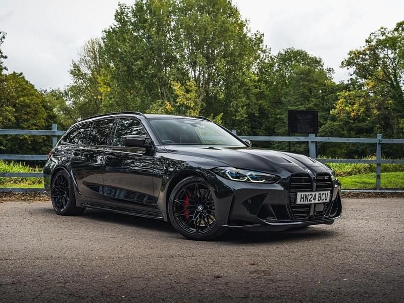 Black Used 2024 BMW M3 Competition Edition Estate | £76,950 (Fair price) - Image 1/4
