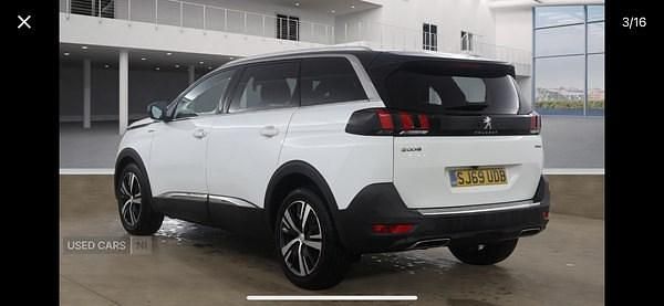 Used Peugeot 5008 GT-line 130 HP (95 kW) 2019 White SUV
