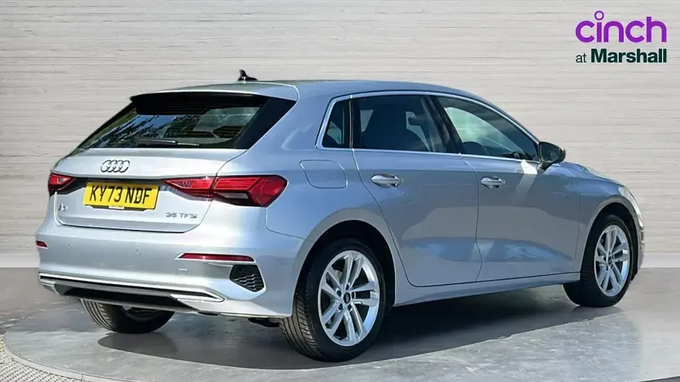 Used Audi A3 Sport 150 HP (110 kW) 2023 Silver Sedan