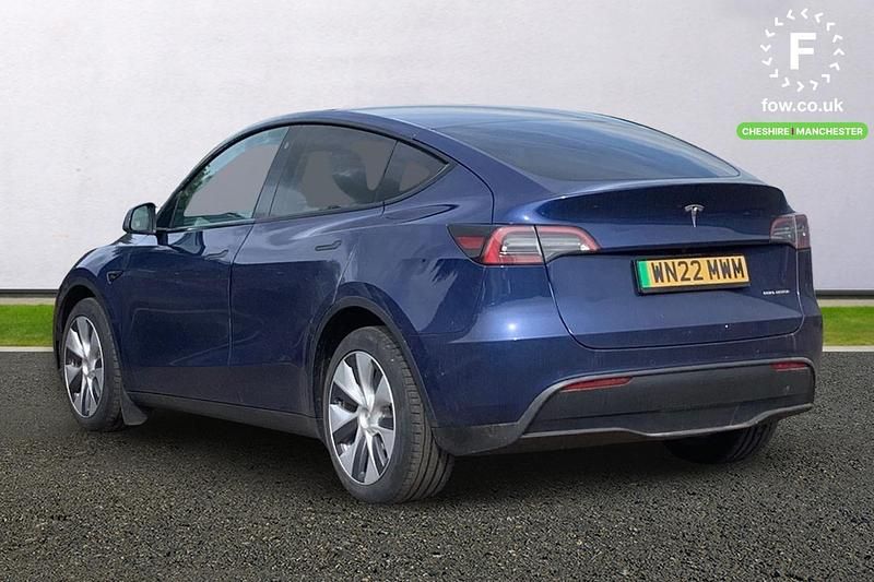 Used Tesla Model Y Long Range AWD 85 kW (116 HP) 2022 Blue SUV