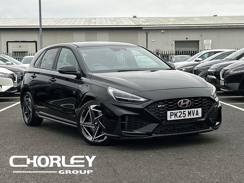 Black Used 2025 Hyundai i30 N Line Hatchback | £23,277 - Image 1/4