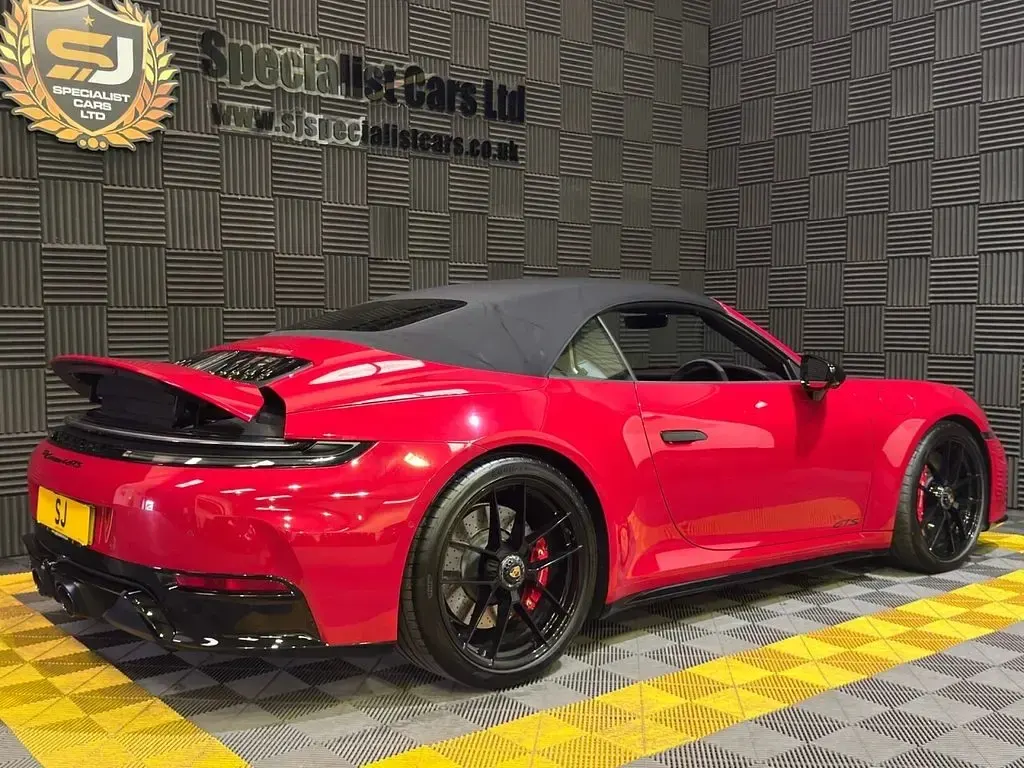 Used Porsche 992 2025 Red Cabriolet