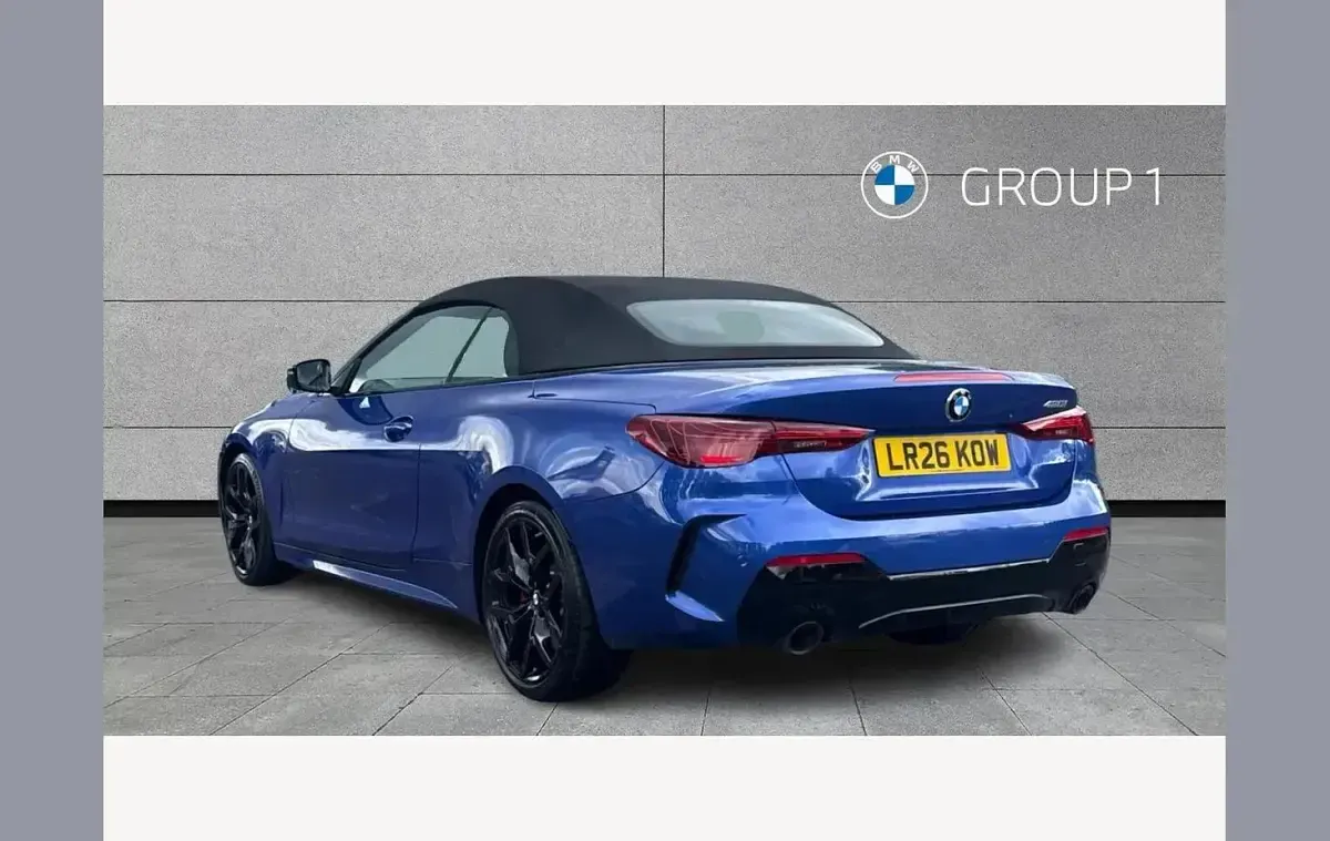 Used BMW 420 M Sport 180 HP (132 kW) 2026 Blue Cabriolet