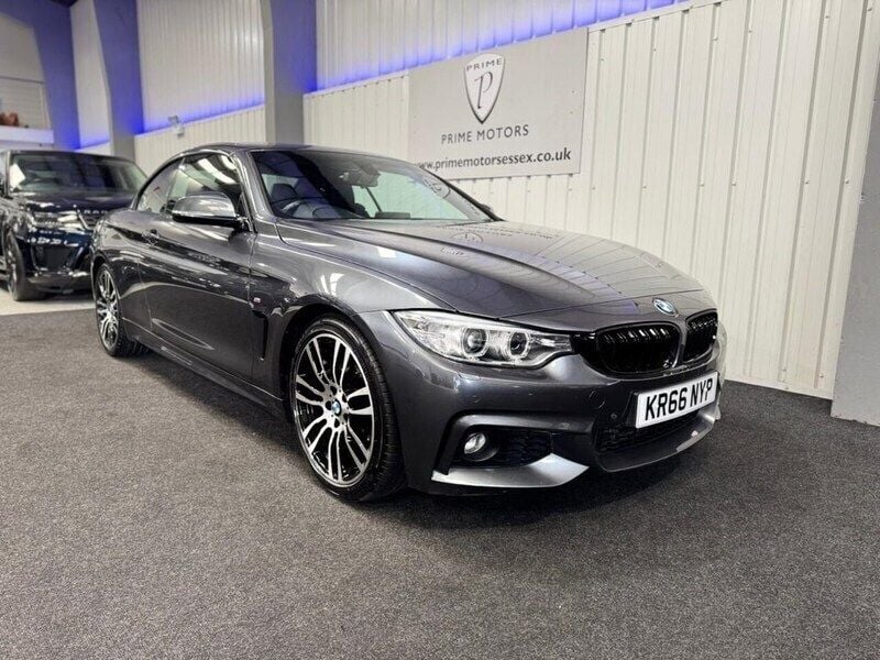 Grey Used 2016 BMW 420 M Sport Cabriolet | £15,749 (Fair price) - Image 1/4