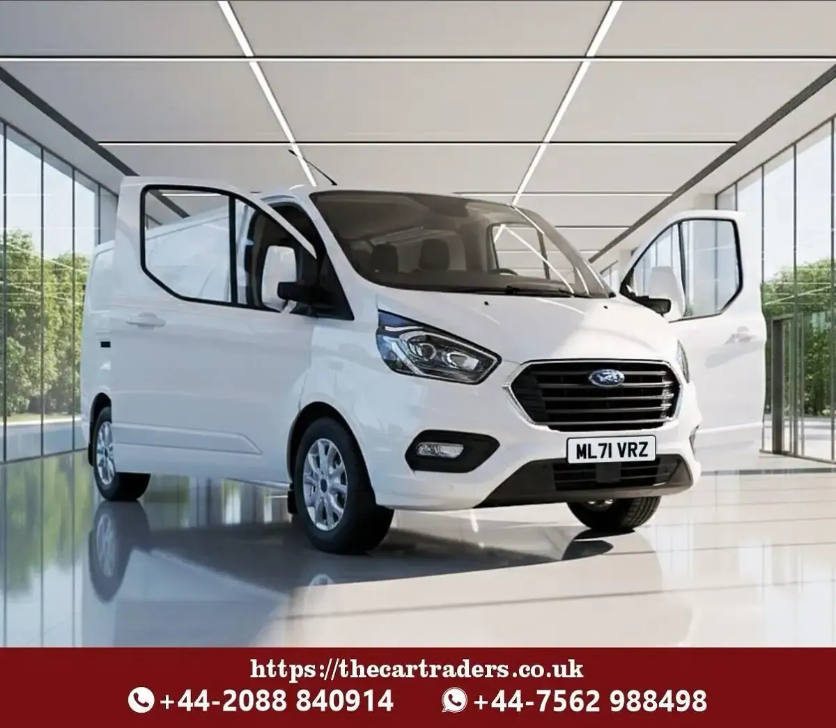 Używany Ford Transit Custom Limited 2021 Biały Van
