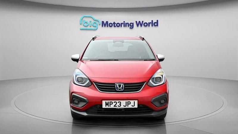 Used Honda Jazz Hybrid 109 HP (80 kW) 2023 Red Hatchback