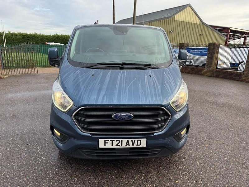 Used Ford Transit Custom Limited 185 HP (136 kW) 2021 Blue Van
