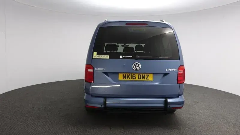 Used VW Caddy Life 102 HP (75 kW) 2016 Blue MPV