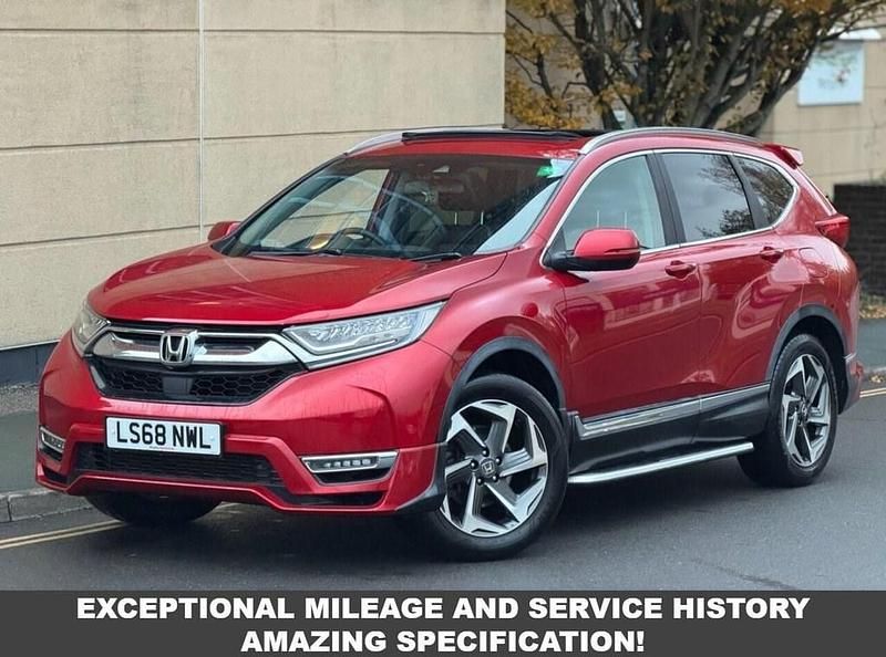 Red Used 2018 Honda CR-V EX SUV | £19,995 (Fair price) - Image 1/3