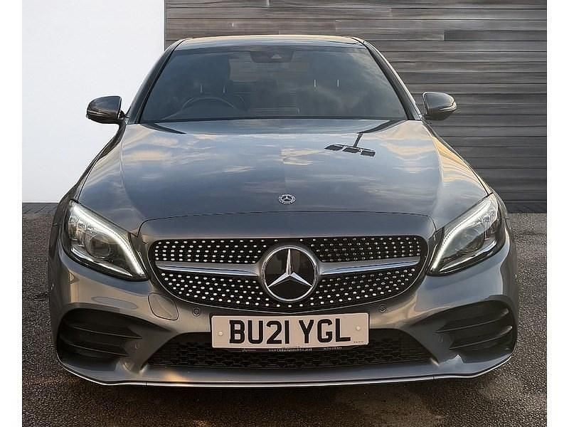 Used Mercedes C300e AMG line 2021 Grey Sedan