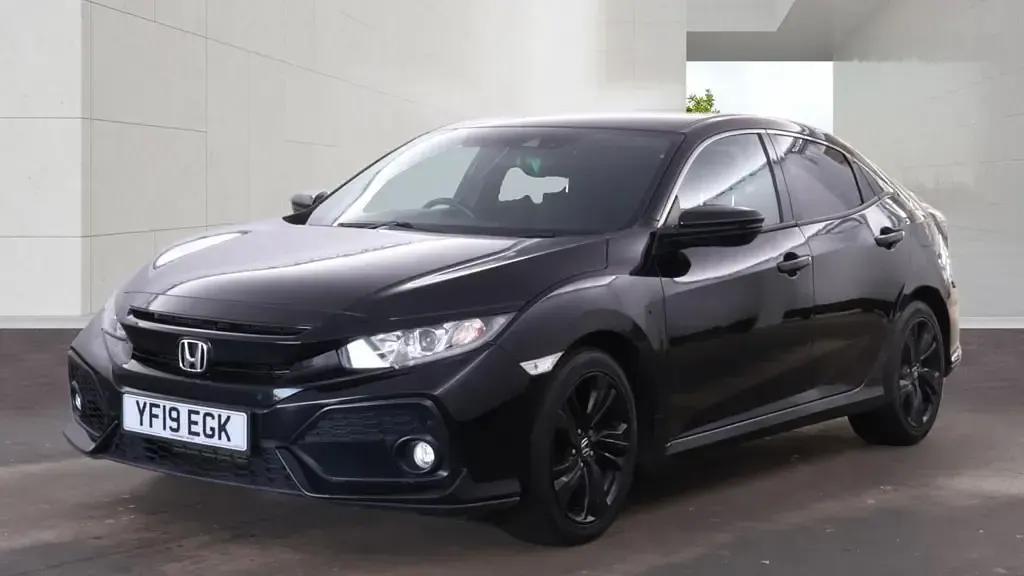 Used Honda Civic SR 2019 Black Hatchback