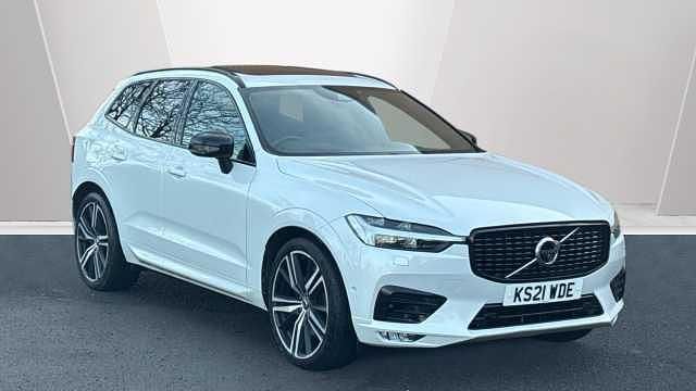White Used 2021 Volvo XC60 R-Design Pro SUV | £27,990 (Fair price) - Image 1/3