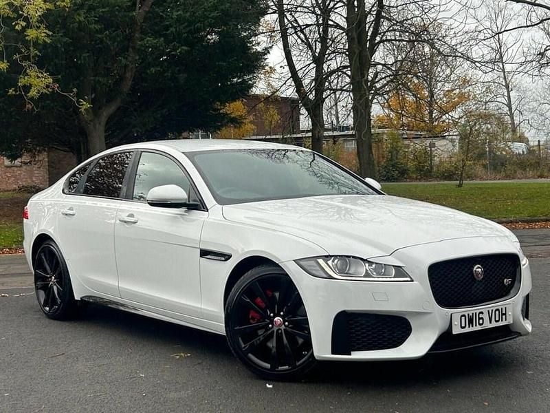 White Used 2016 Jaguar XF S Sedan | £15,995 (Fair price) - Image 1/4