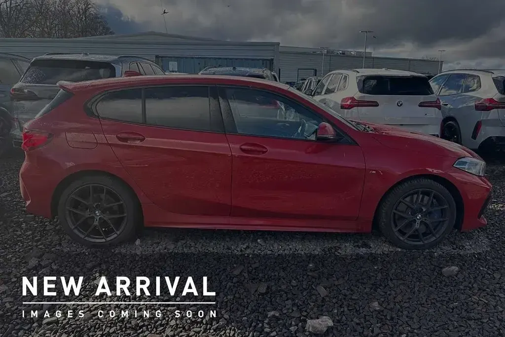 Used BMW 116 M Sport 136 HP (100 kW) 2021 Red Hatchback