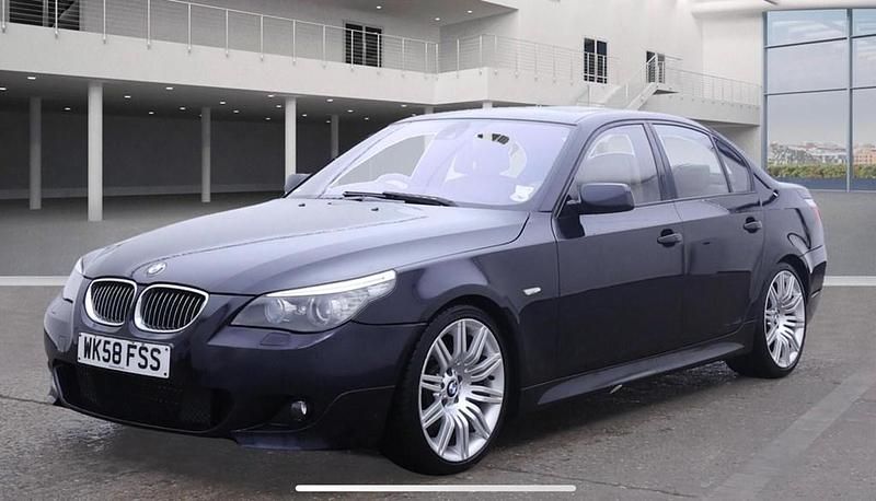 Used BMW 550 M Sport 367 HP (269 kW) 2008 Black Sedan