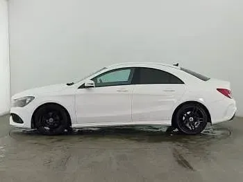 Used Mercedes CLA180 AMG line 122 HP (89 kW) 2018 White Sedan