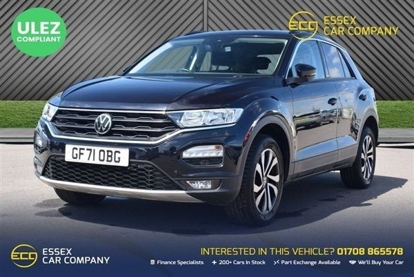Black Used 2021 VW T-Roc Active SUV | £17,995 (Fair price) - Image 1/1
