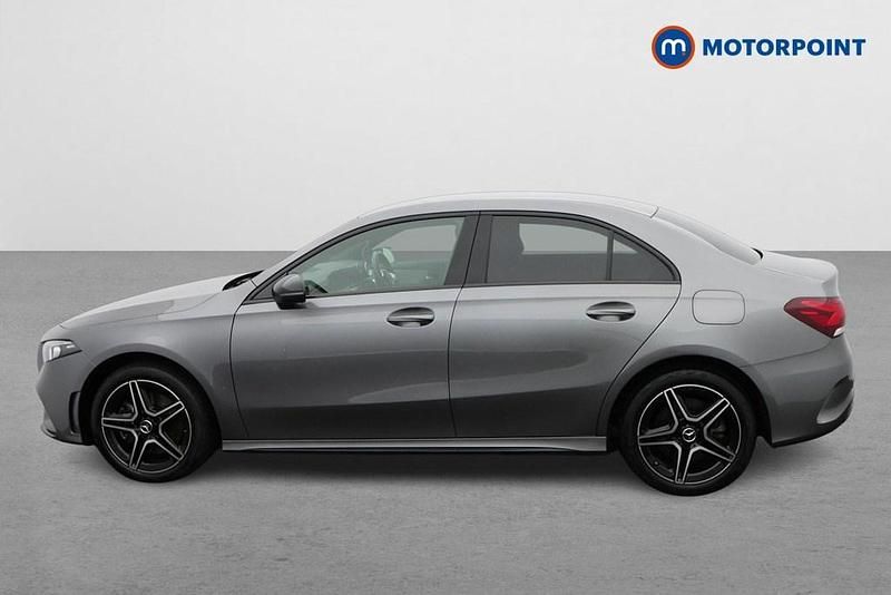 Used Mercedes A250 AMG line 218 HP (160 kW) 2021 Grey Sedan