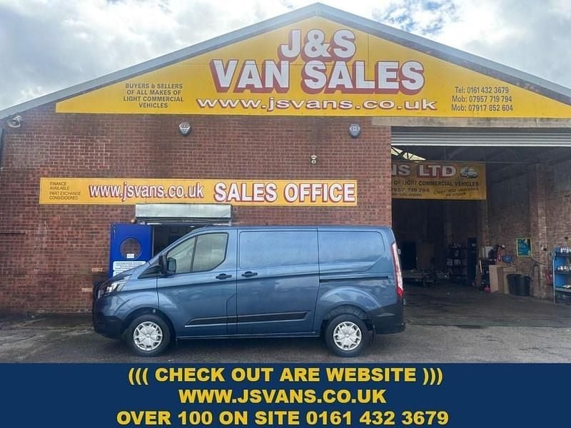 Blue Used 2021 Ford Transit Custom S Van | £11,995 (Super price) - Image 1/4