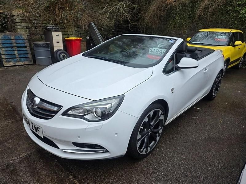 Used Vauxhall Cascada Elite 2014 White Cabriolet