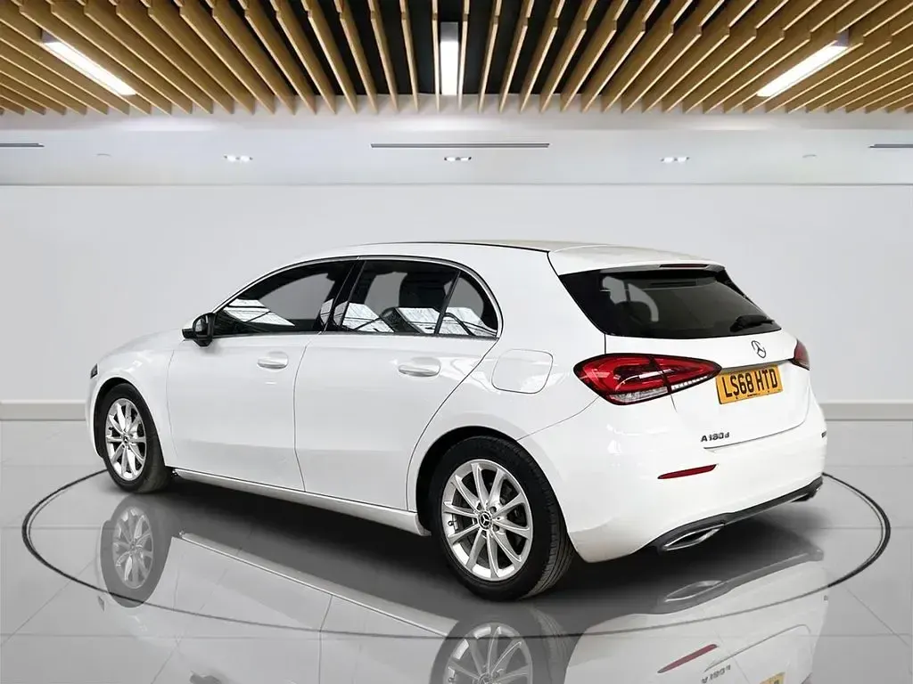 Used Mercedes A180 116 HP (85 kW) 2018 White Hatchback