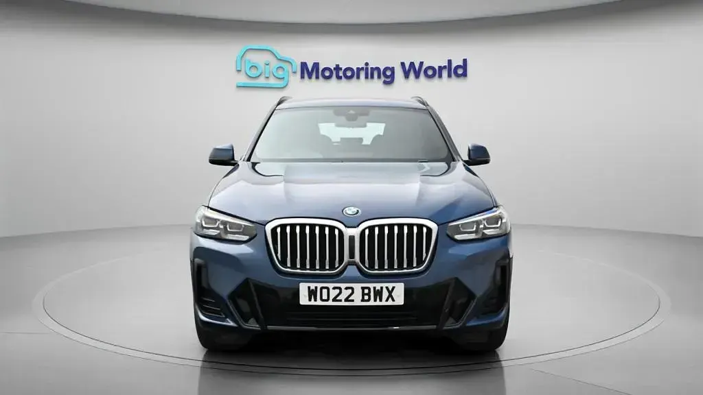 Used BMW X3 M Sport 292 HP (214 kW) 2022 Blue SUV