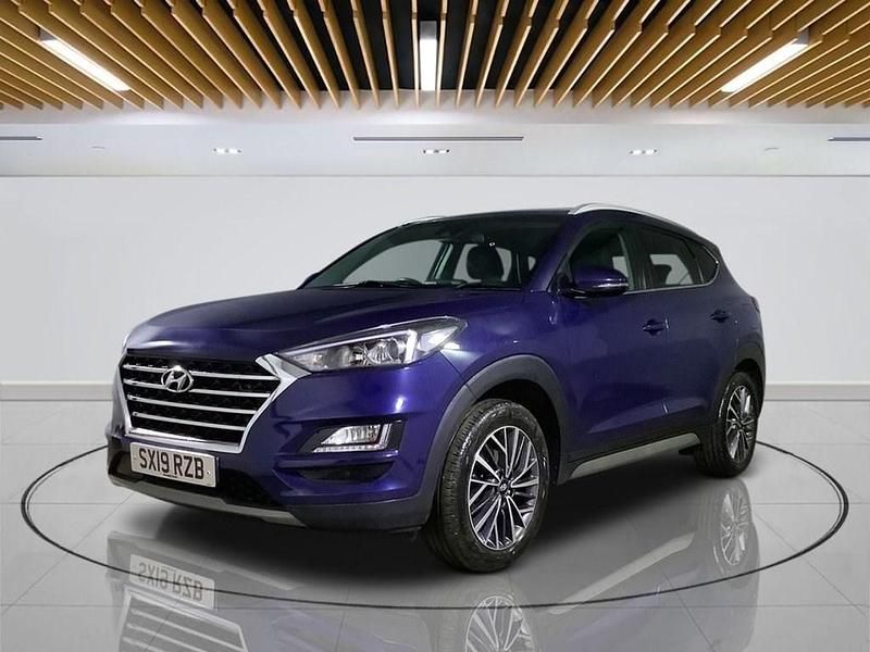Used Hyundai Tucson Premium 115 HP (84 kW) 2019 Blue SUV