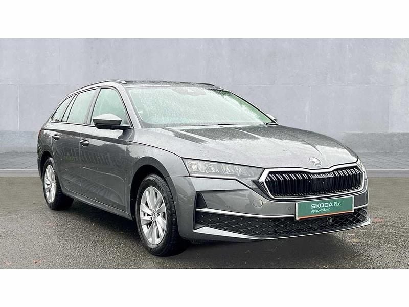 Graphite grey metallic Used 2024 Skoda Octavia SE Technology Estate | £21,190 (Fair price) - Image 1/4
